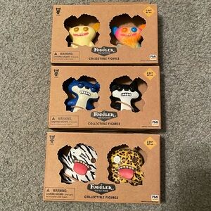 NIB Lot of 6 Collectible Fuggler Figures